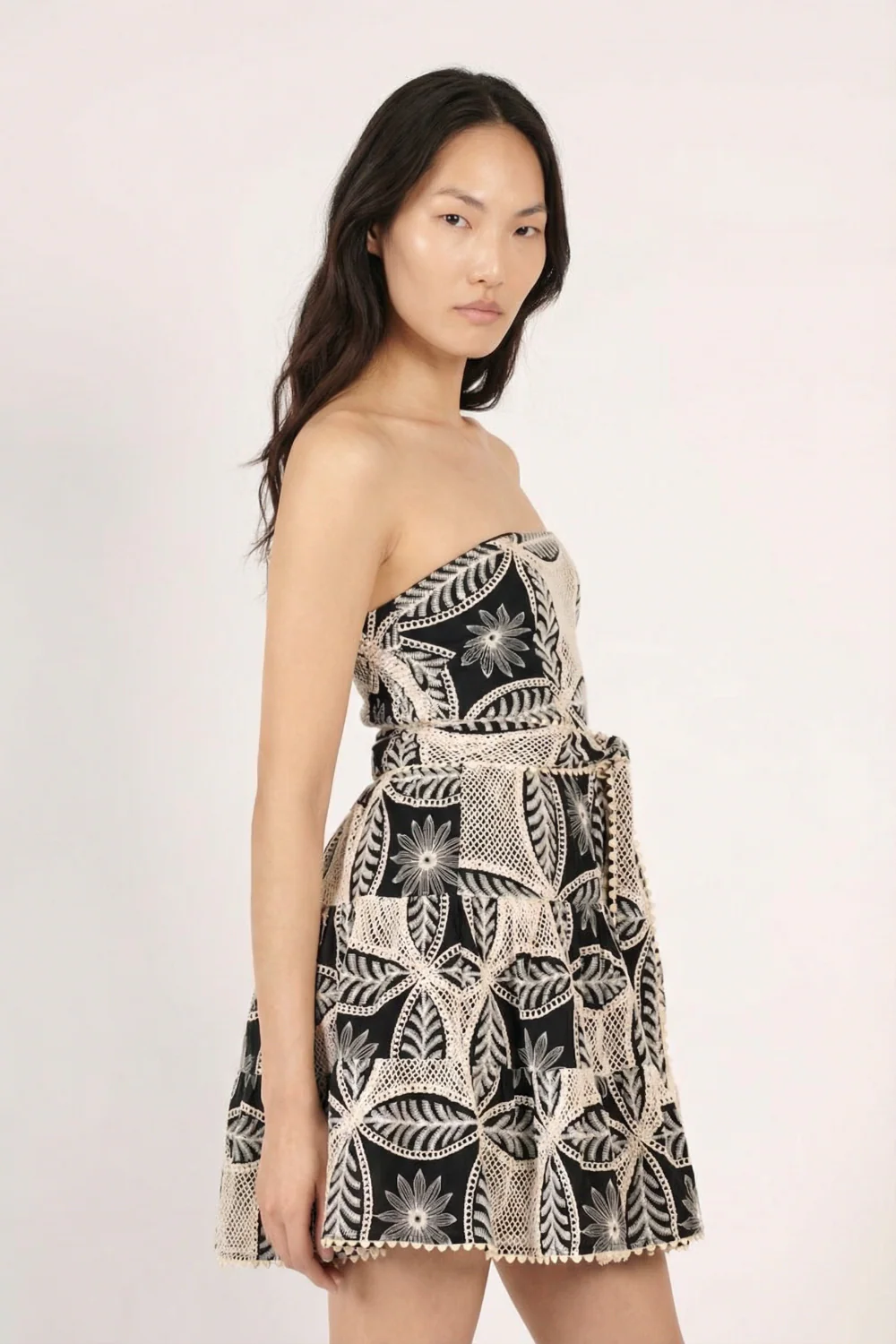 Bandeau Dress Christine - Black - Image 3