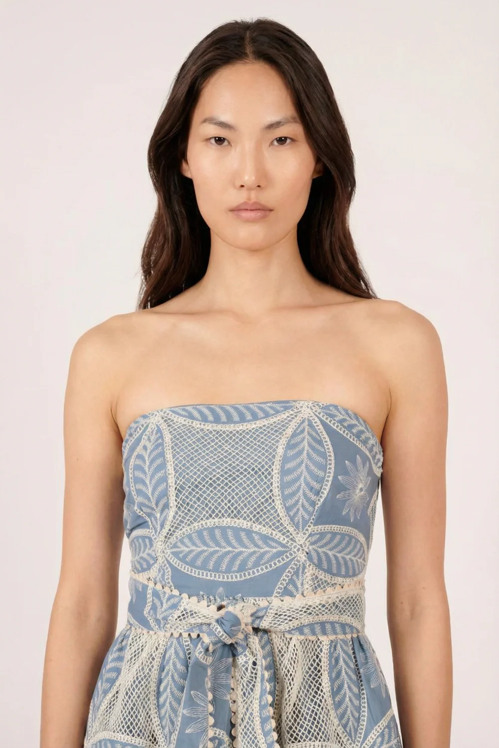 Bandeau Dress Christine - Blue - Image 4
