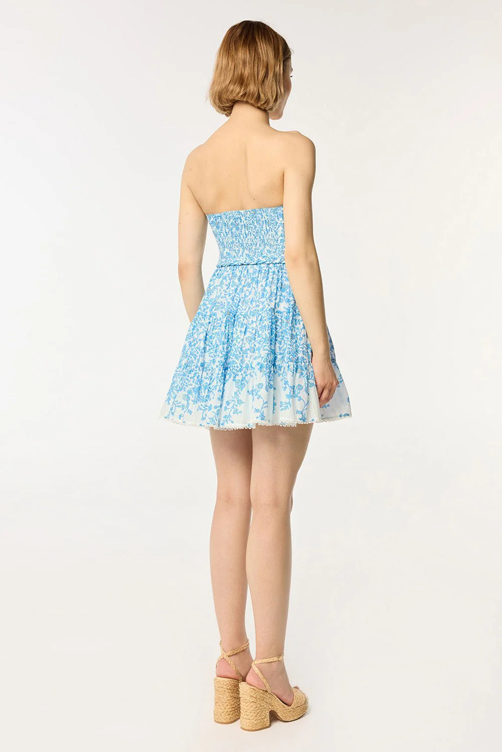 Bandeau Dress Christine - Blue Lazuli - Image 3