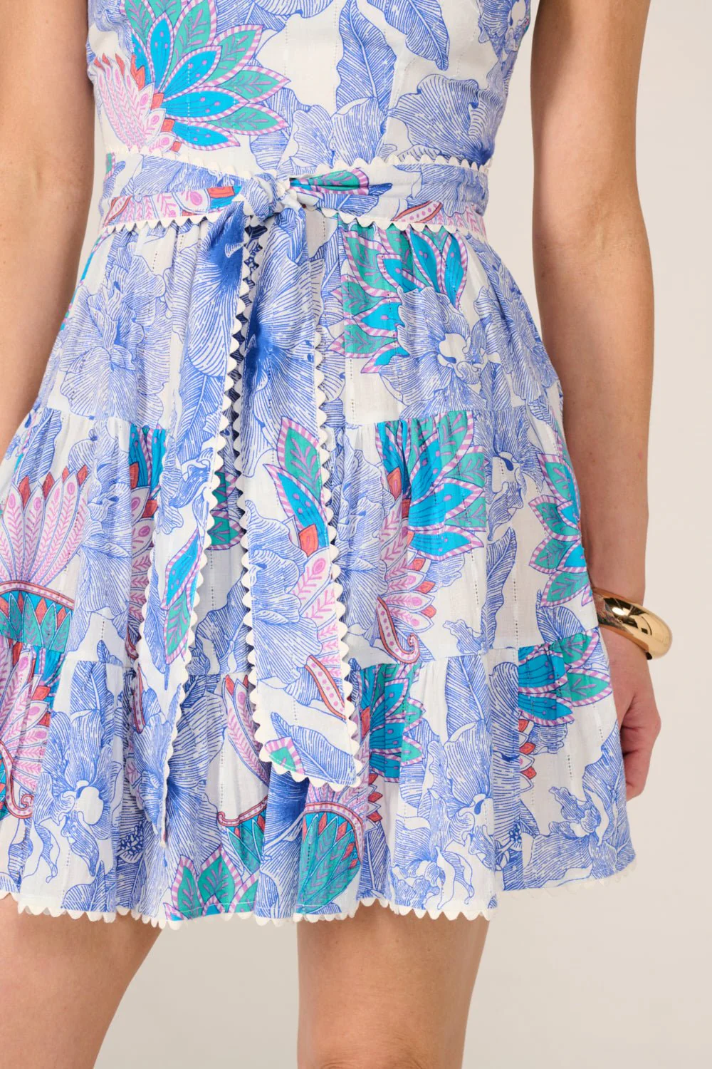 Bandeau Dress Christine - Blue Padang - Image 4