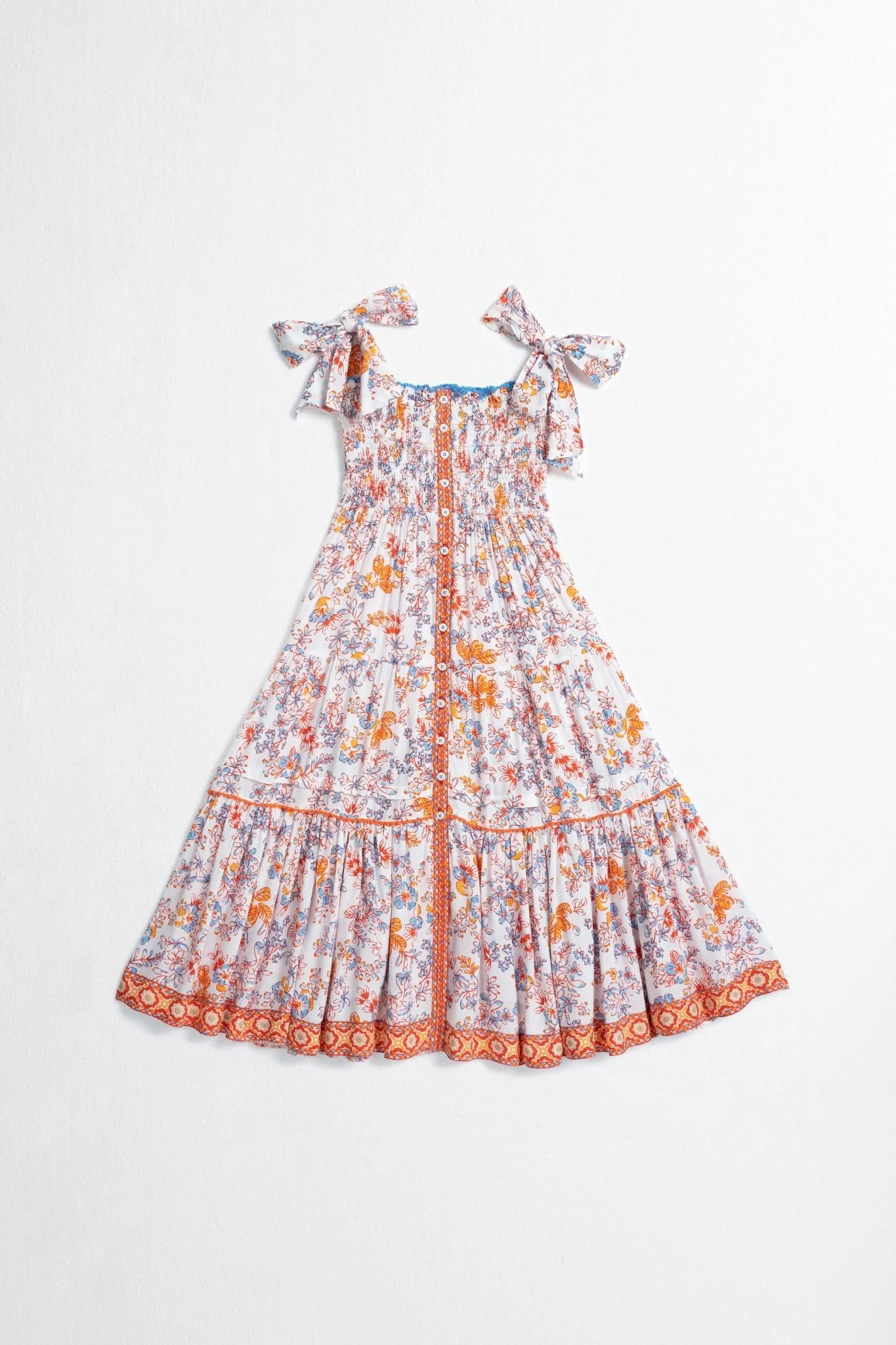Kids Long Dress Triny - Blue Sweet - Image 3