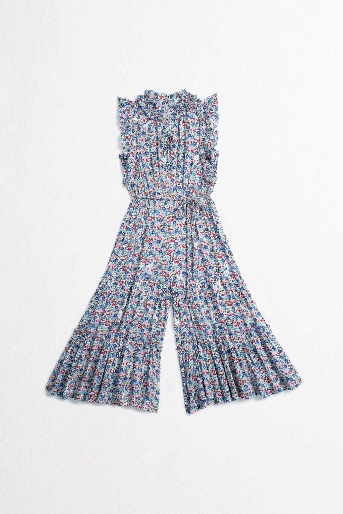 Kids Long Jumpsuit Belene - Blue Jardin - Image 3