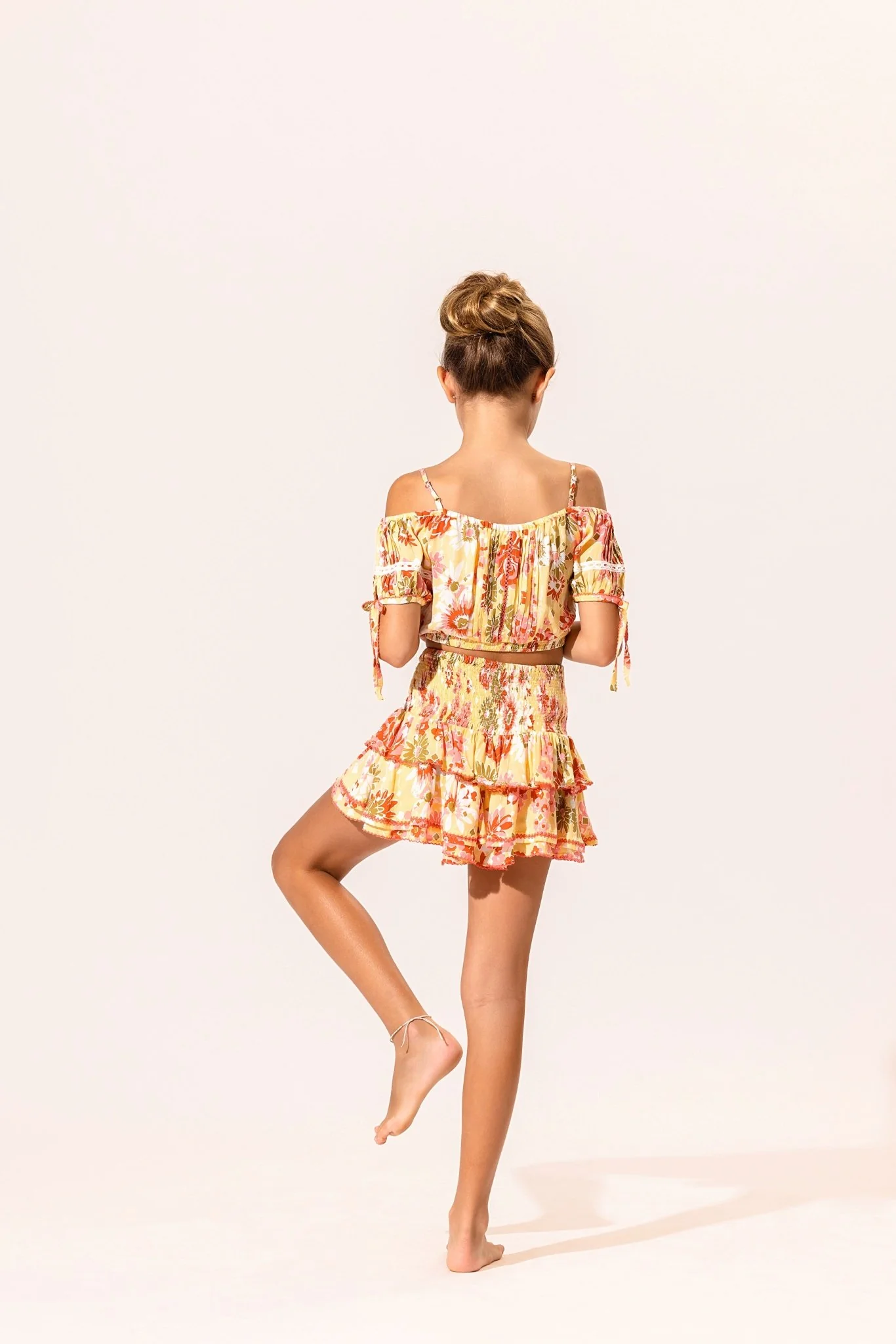 Kids Top Bonny - Yellow 90'S - Image 3