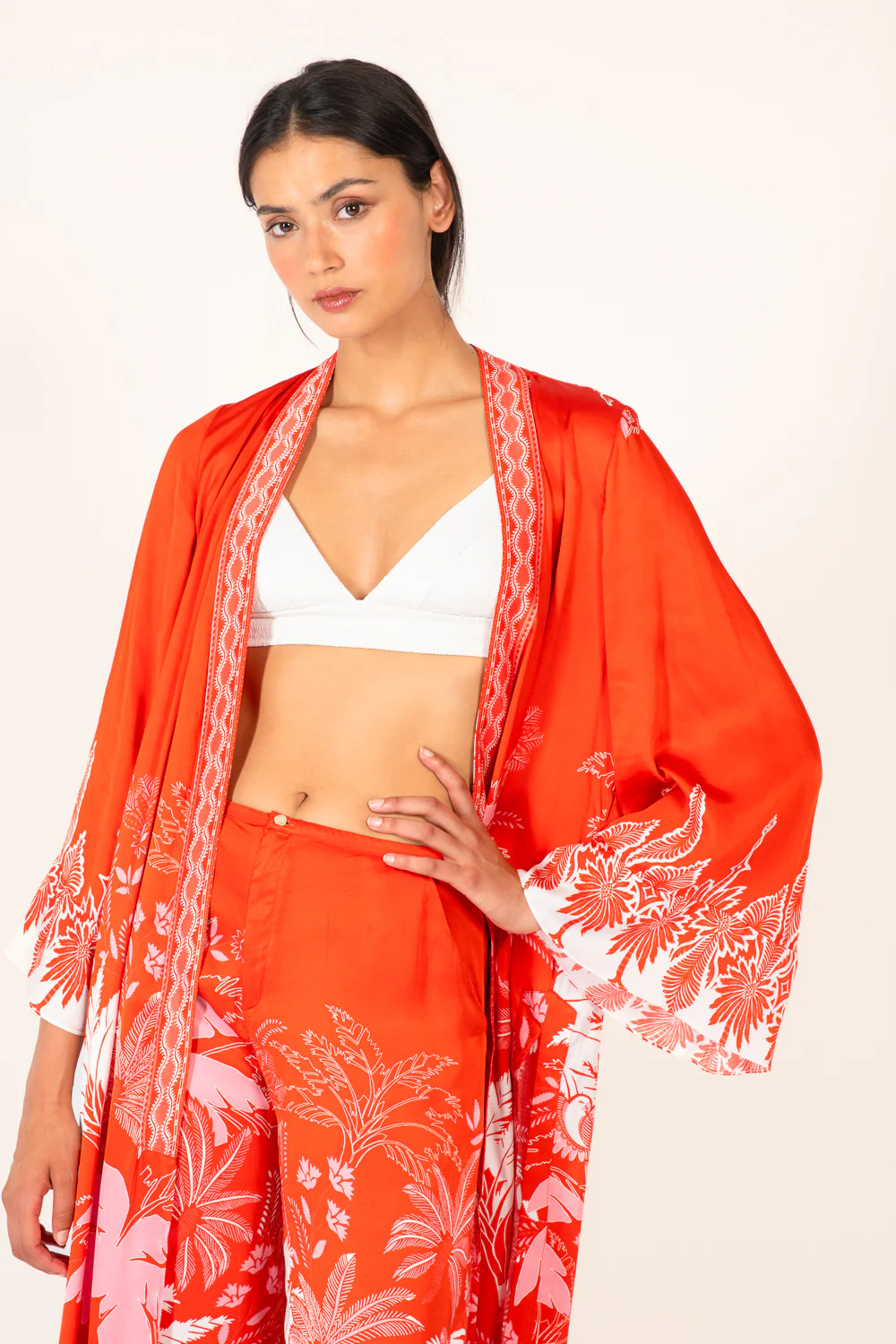 Kimono Lea - Coral Canopy - Image 3