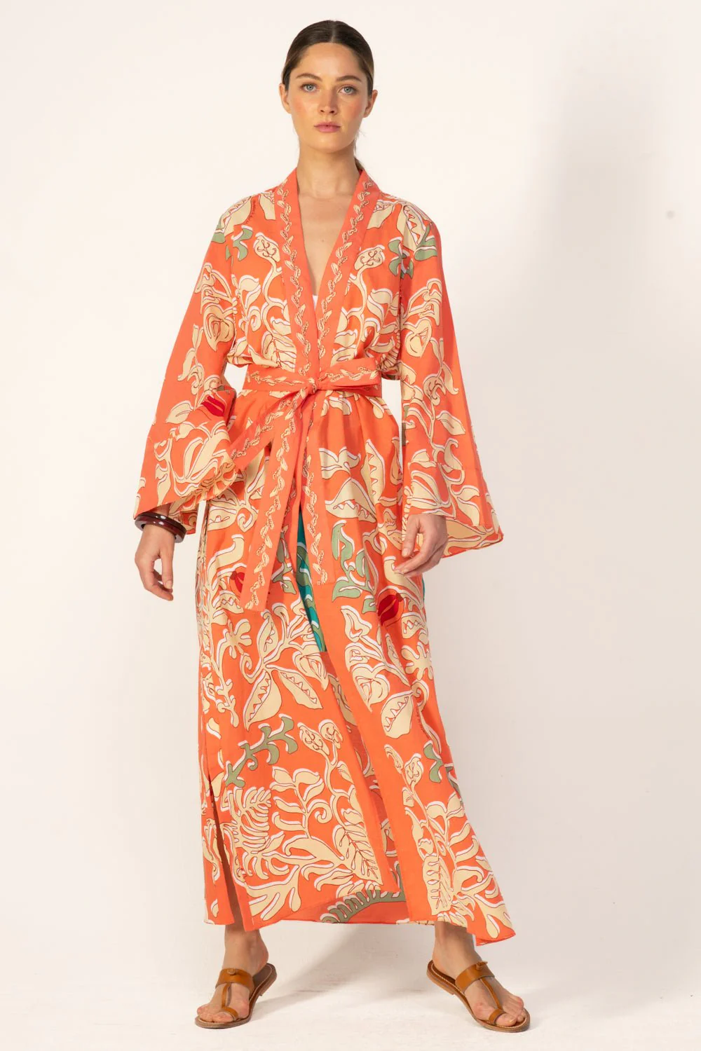 Kimono Lea - Orange Ritual - Image 3