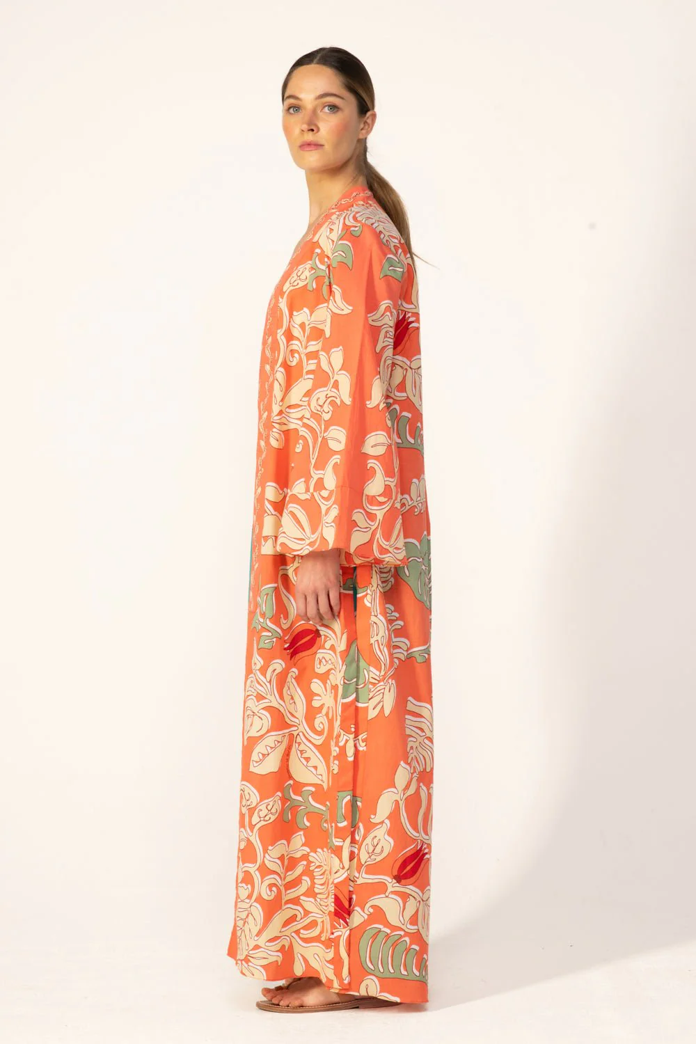 Kimono Lea - Orange Ritual - Image 4