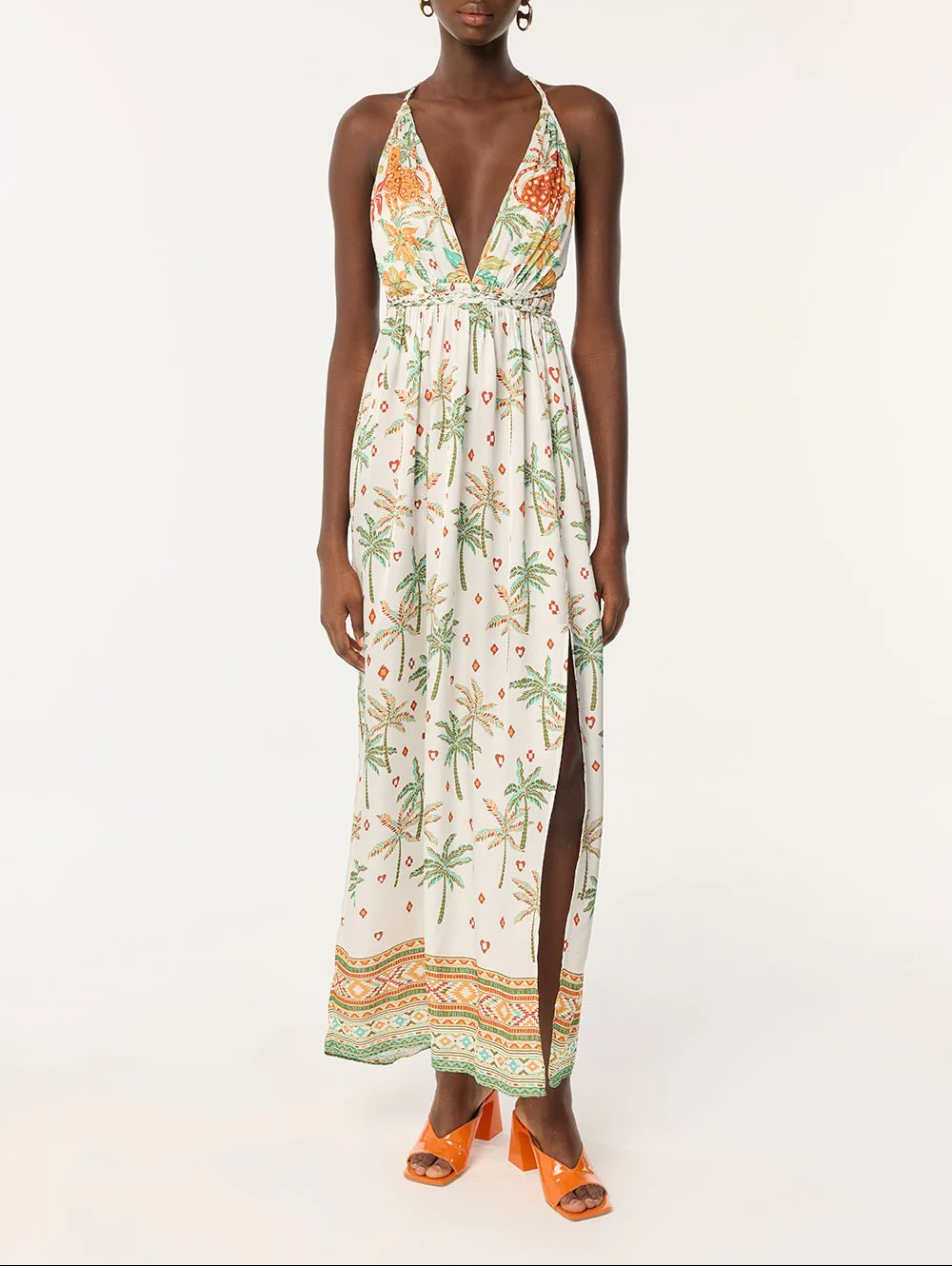 Long Dress Calla - Green Equator - Image 4