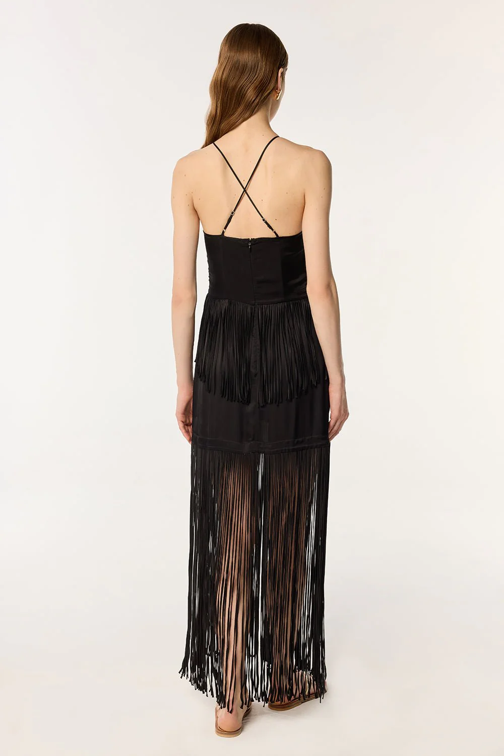 Long Dress Carmen - Black - Image 3