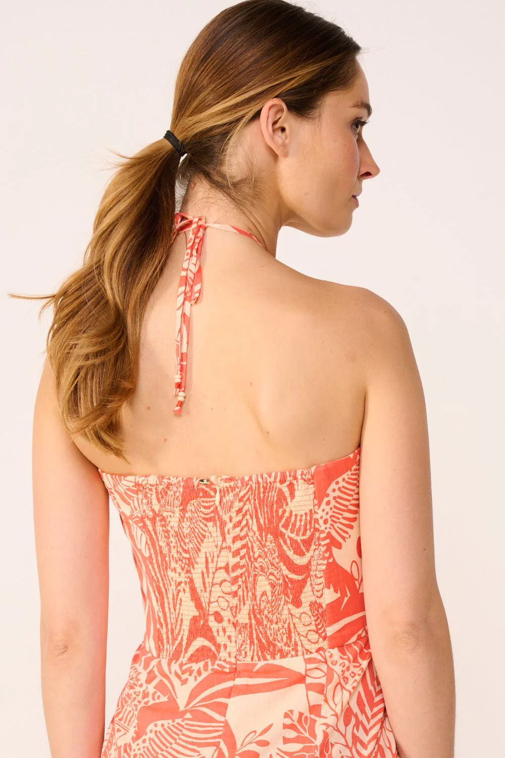 Long Dress Collina - Orange Toucan - Image 5