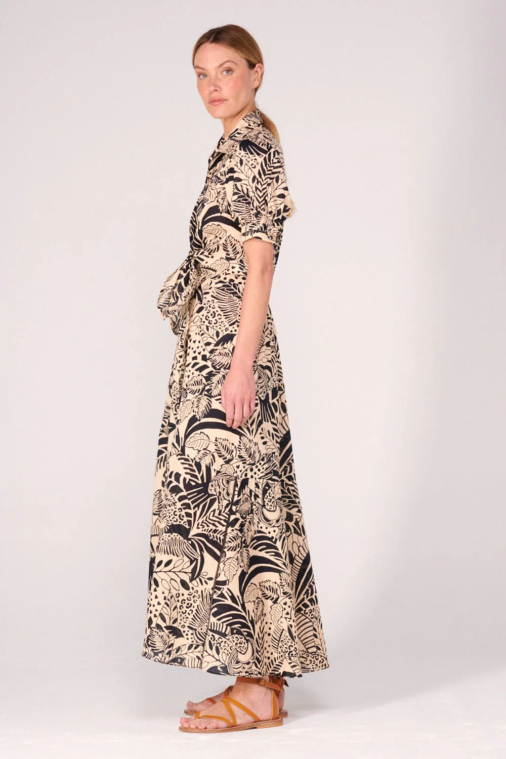 Long Dress Eren - Black Toucan - Image 3