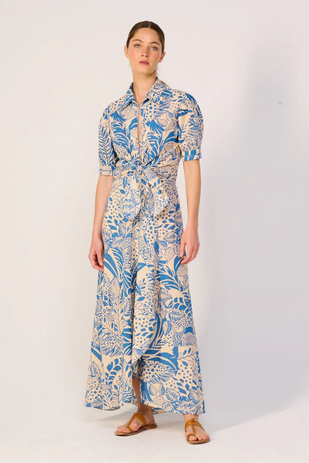Long Dress Eren - Blue Toucan - Image 3