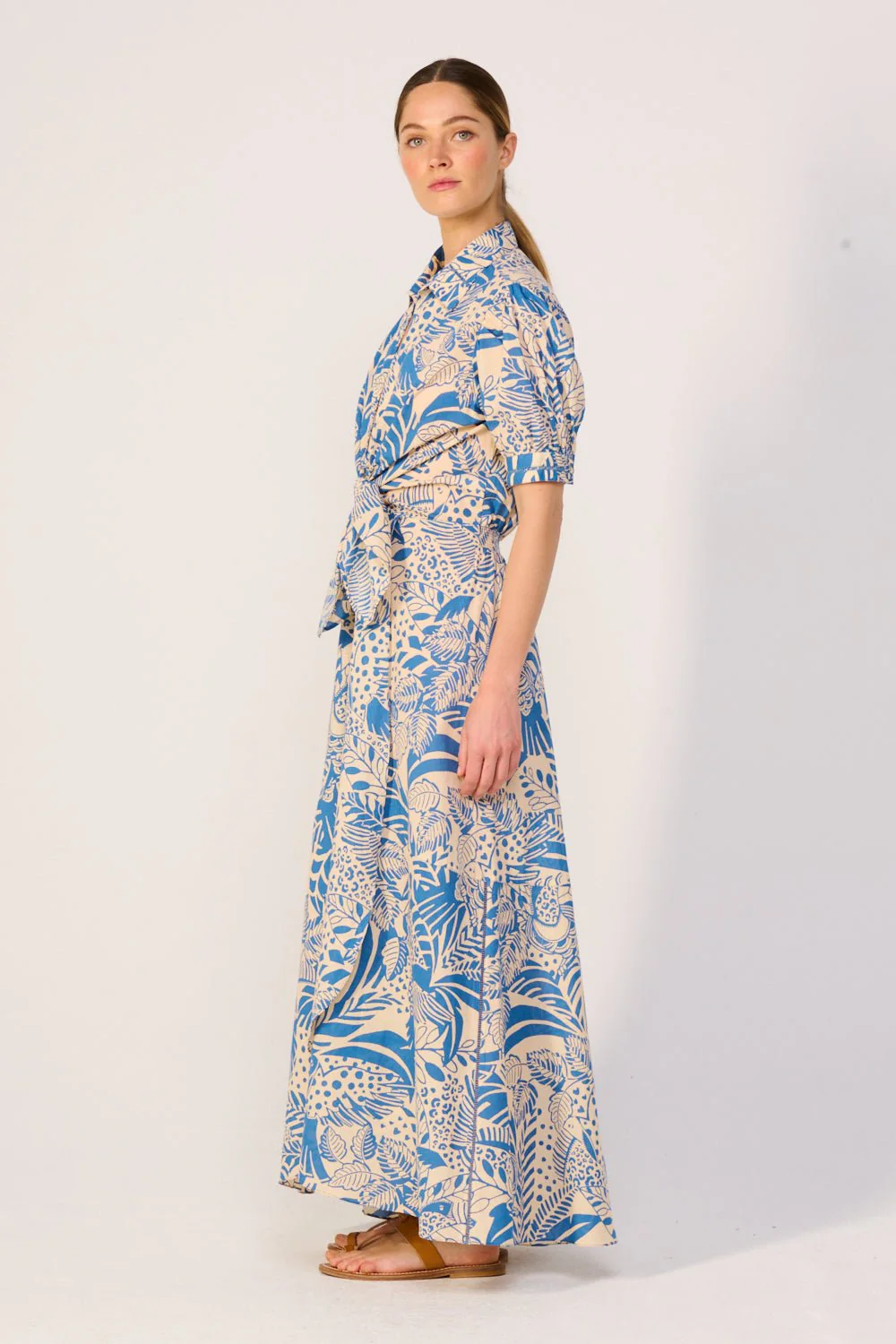 Long Dress Eren - Blue Toucan - Image 5