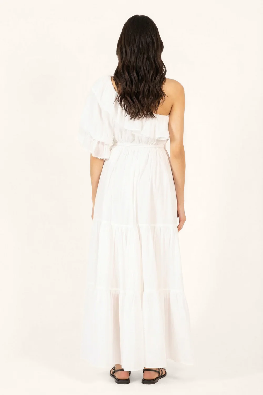 Long Dress Jay - Natural White - Image 4