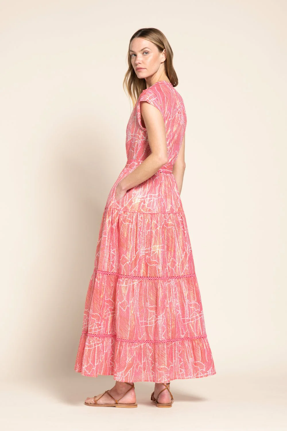 Long Dress Kora - Pink Akoya - Image 4