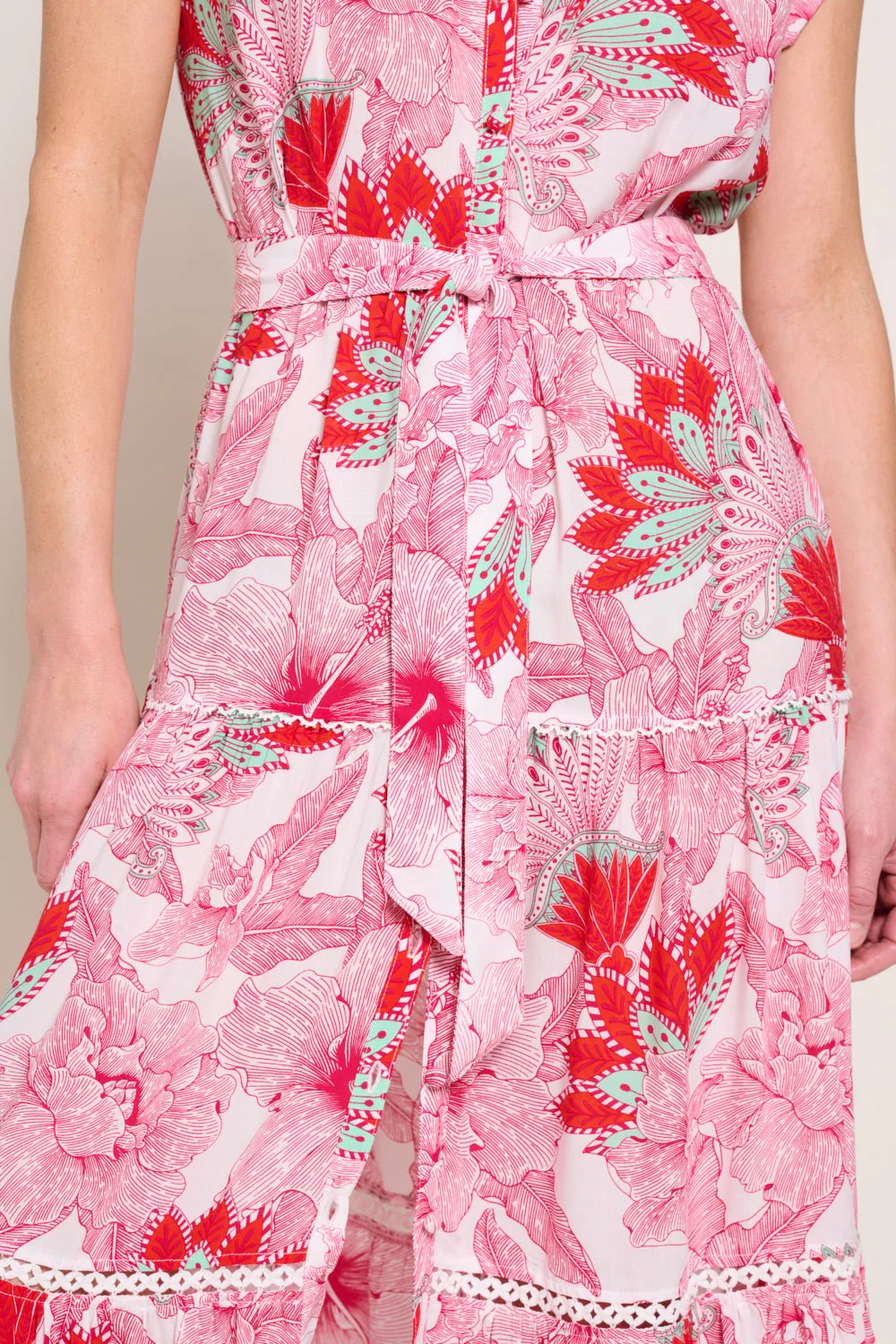 Long Dress Kora - Pink Padang - Image 5