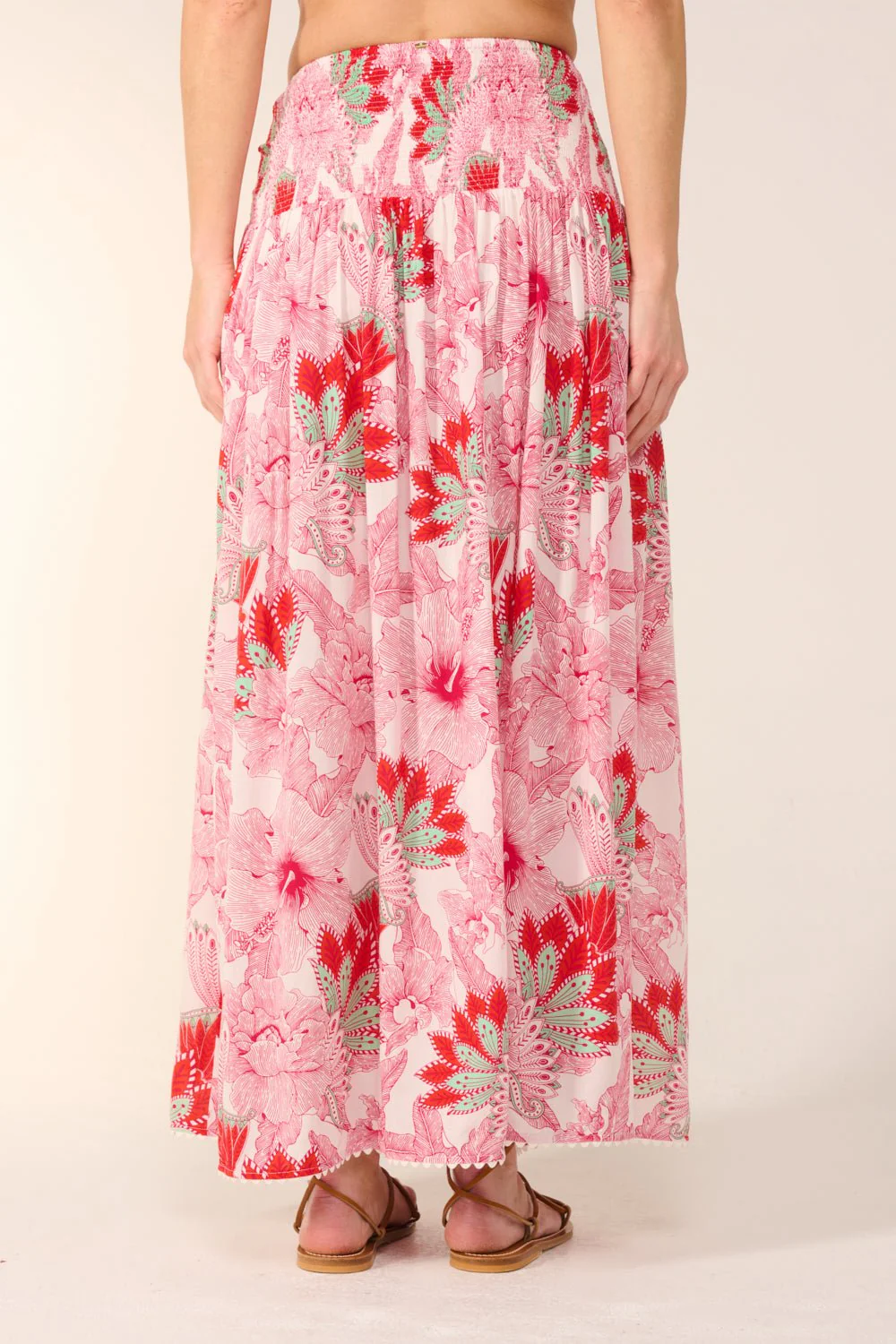 Long Skirt Carla - Pink Padang - Image 9