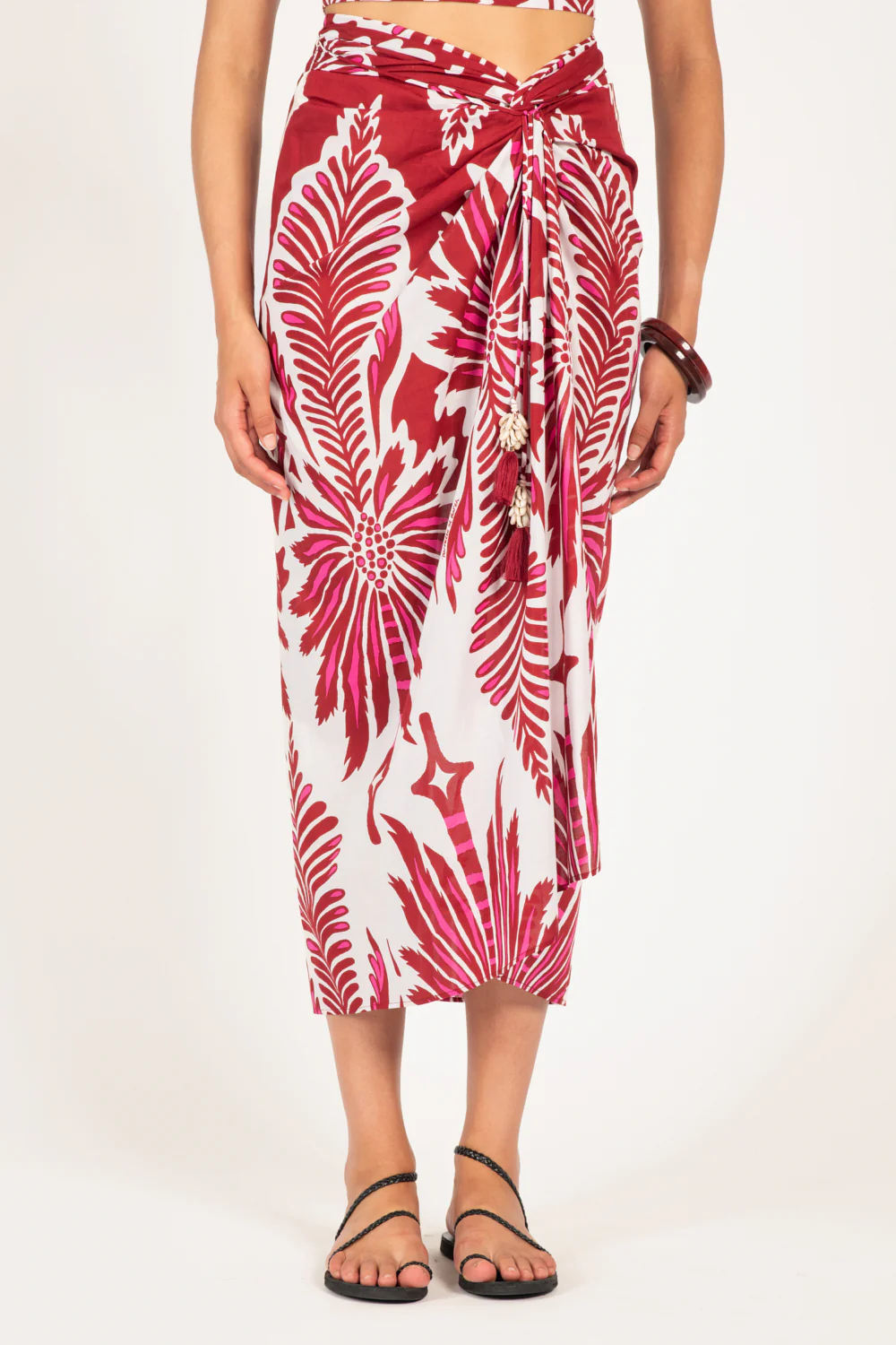 Long Skirt Uma - Bordo Cartagena - Image 3