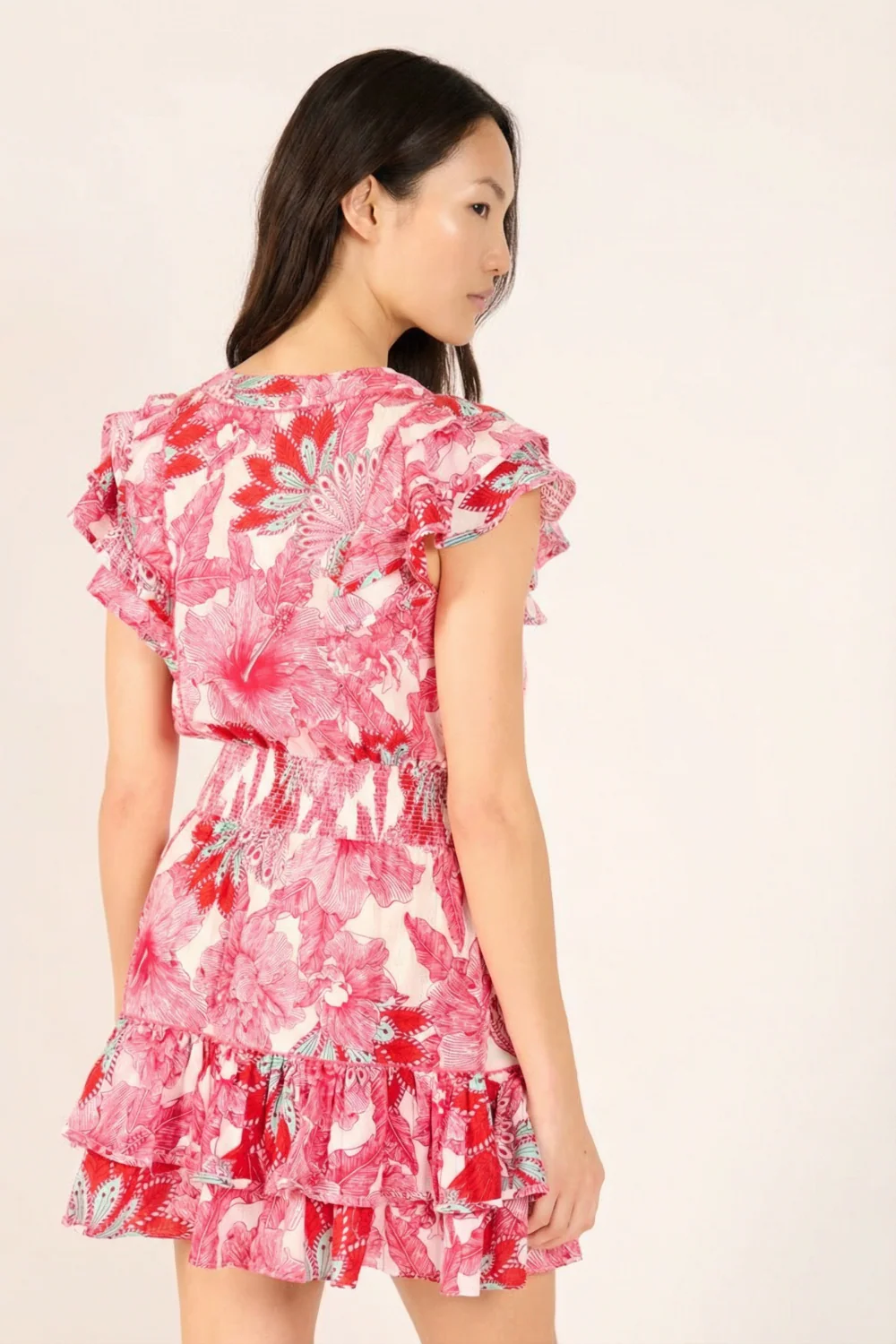 Mini Dress Camila - Pink Padang - Image 4