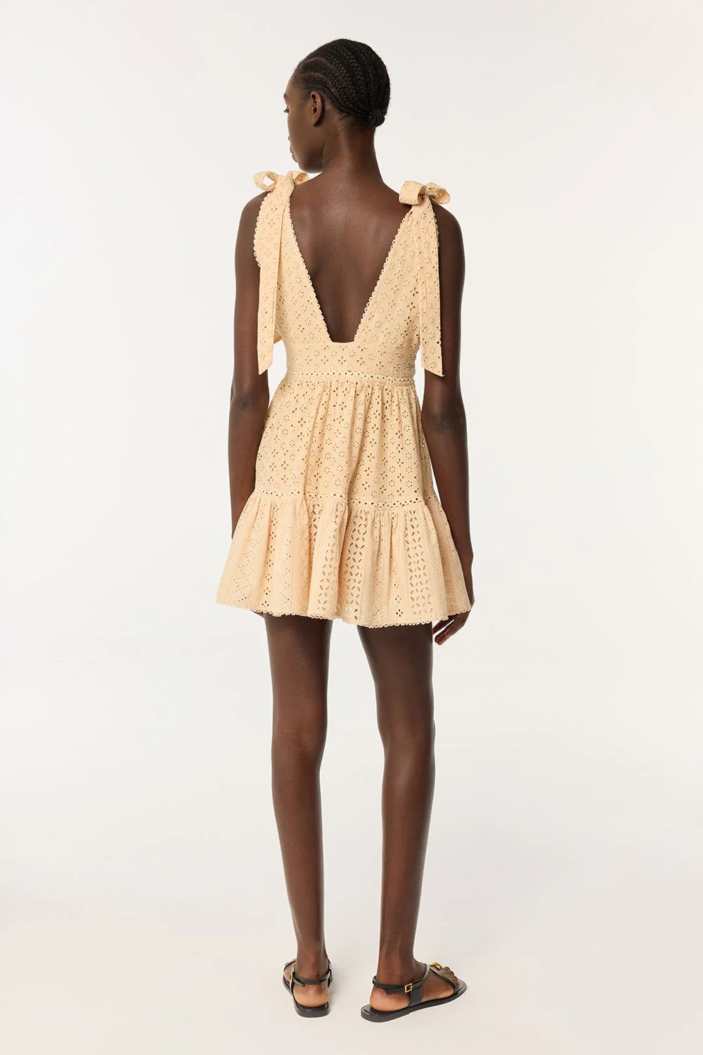 Mini Dress Cara - Cream - Image 3