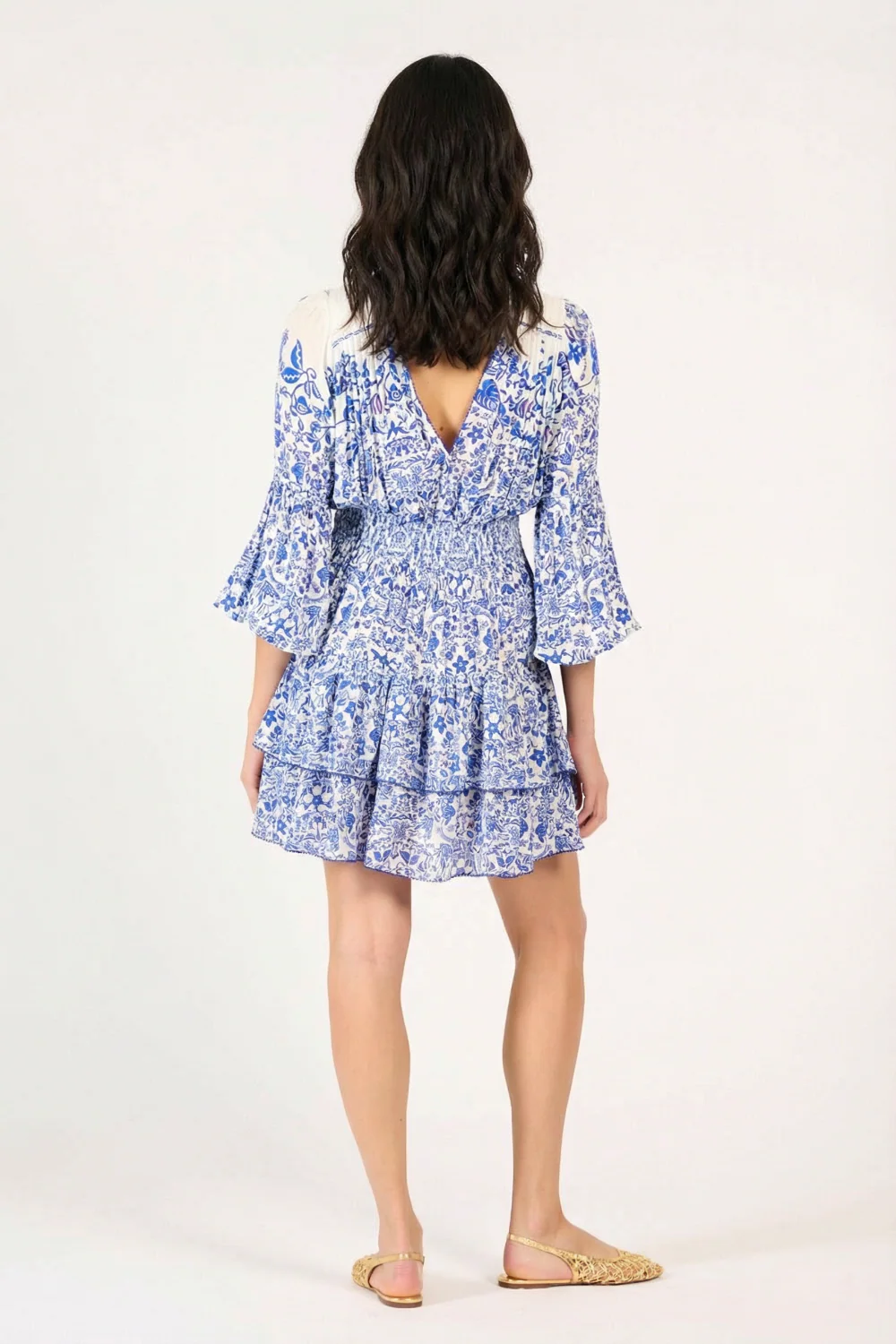 Mini Dress Chiara - Blue Tiare - Image 4