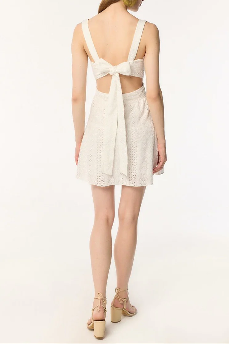 Mini Dress Coco - Natural White - Image 3