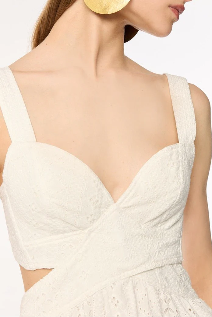 Mini Dress Coco - Natural White - Image 4