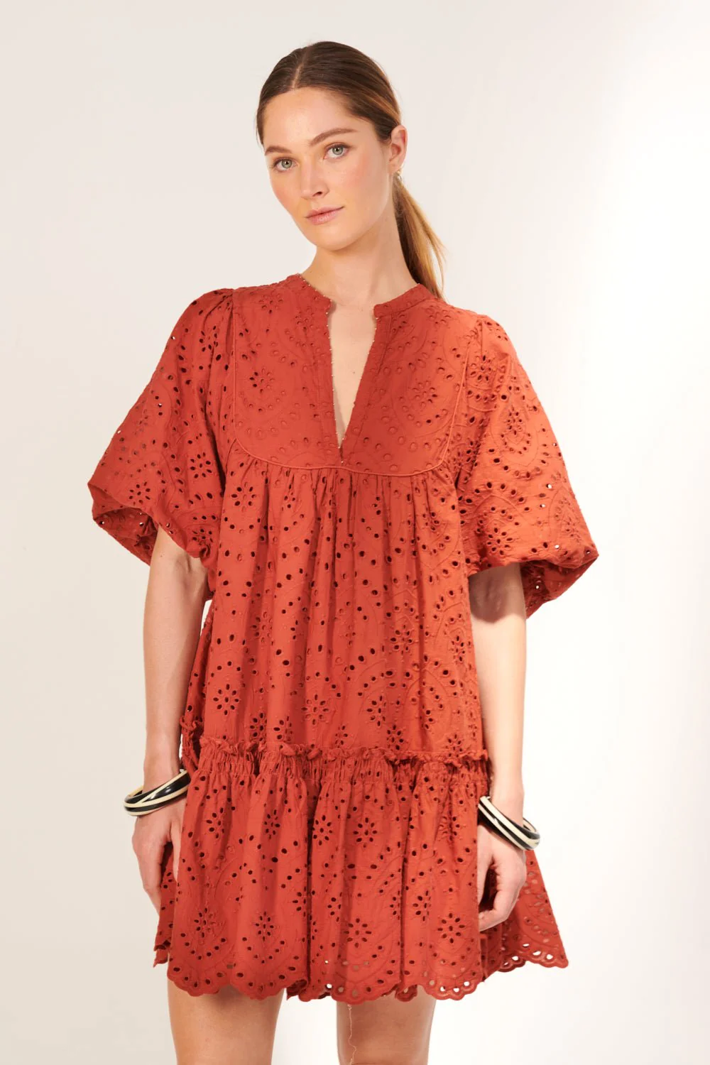 Mini Dress Cruz - Paprika - Image 3