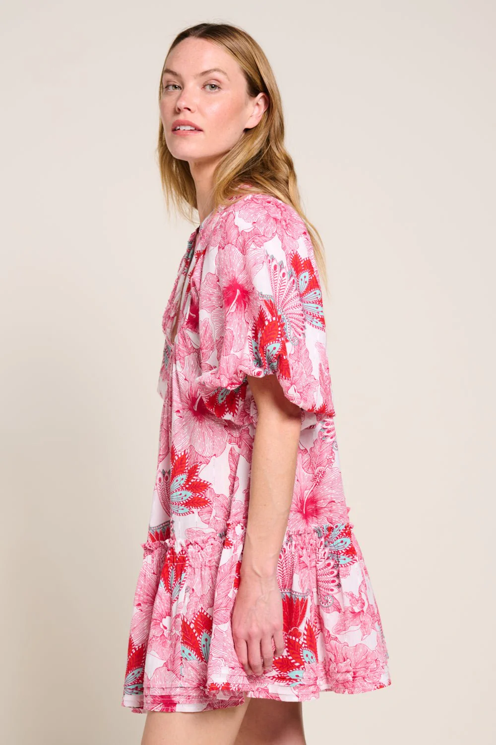 Mini Dress Cruz - Pink Padang - Image 5