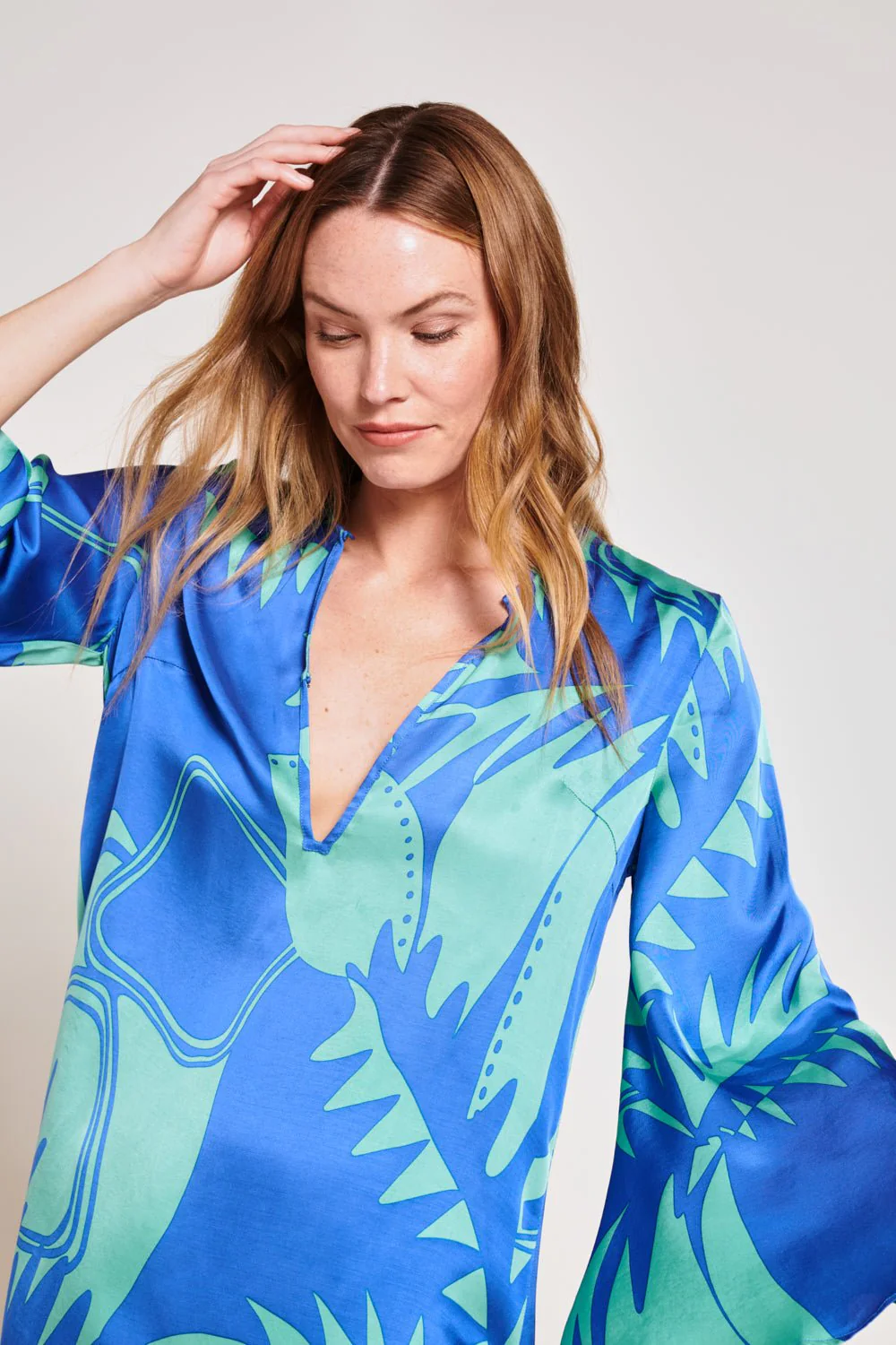 Mini Dress Gia - Blue Oasis - Image 3