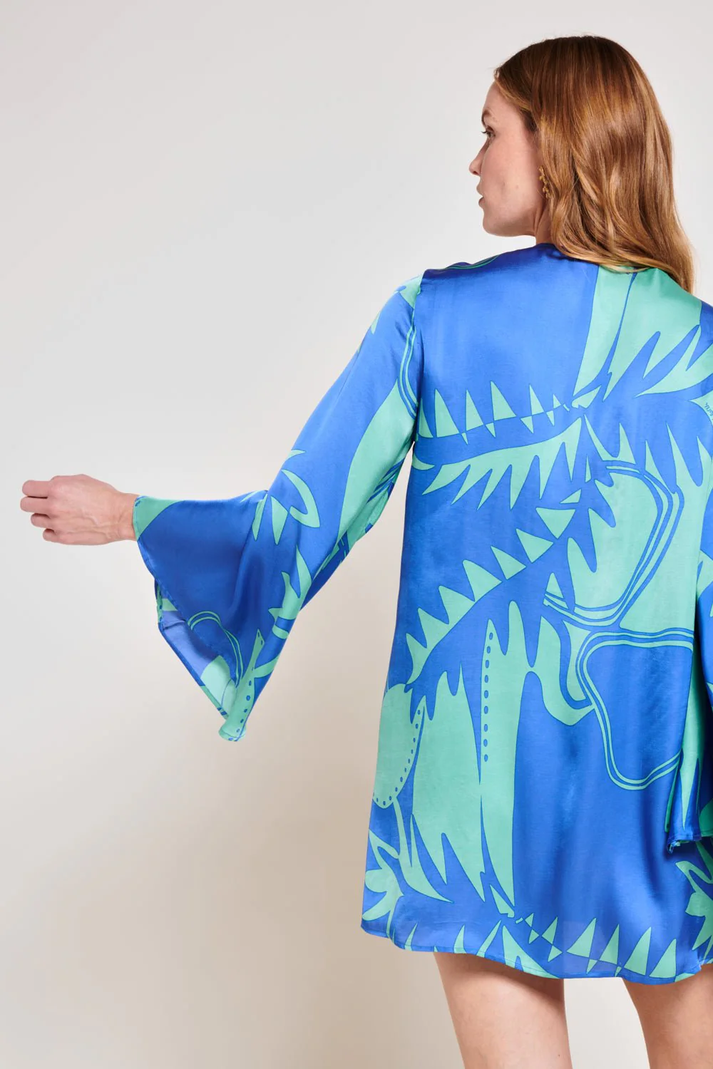 Mini Dress Gia - Blue Oasis - Image 5