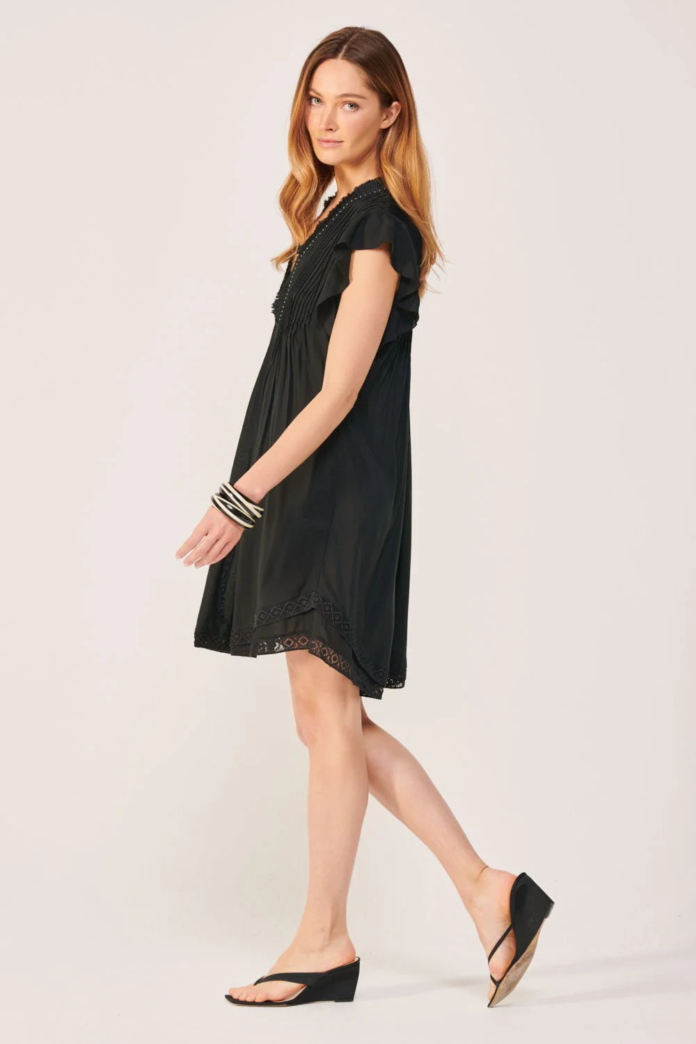 Mini Dress Sasha - Black - Image 4