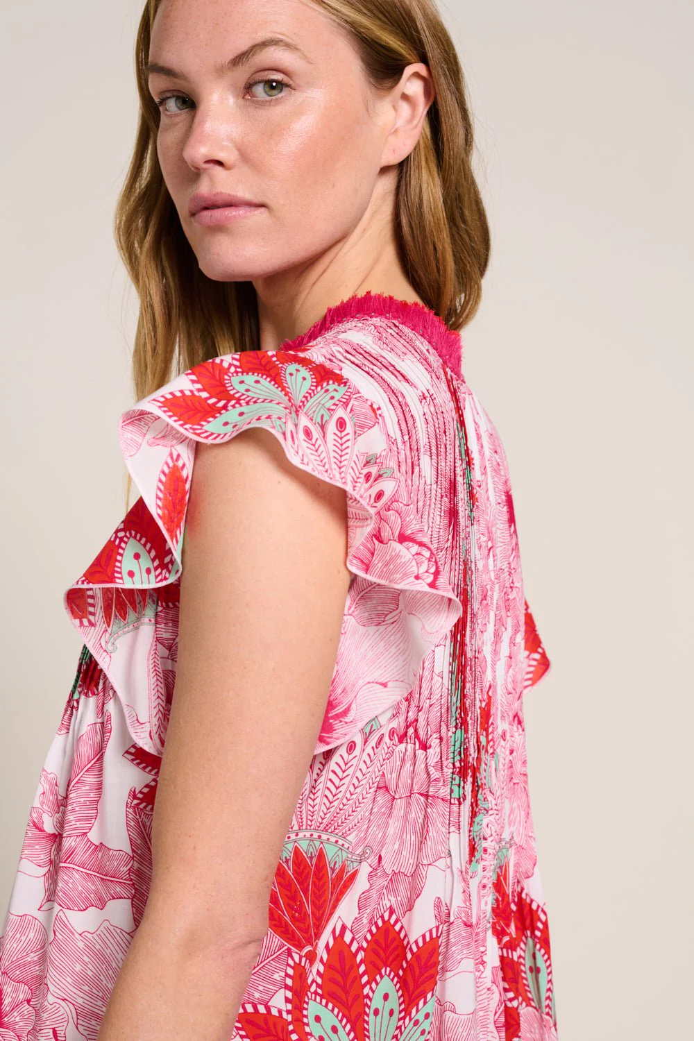 Mini Dress Sasha - Pink Padang - Image 5