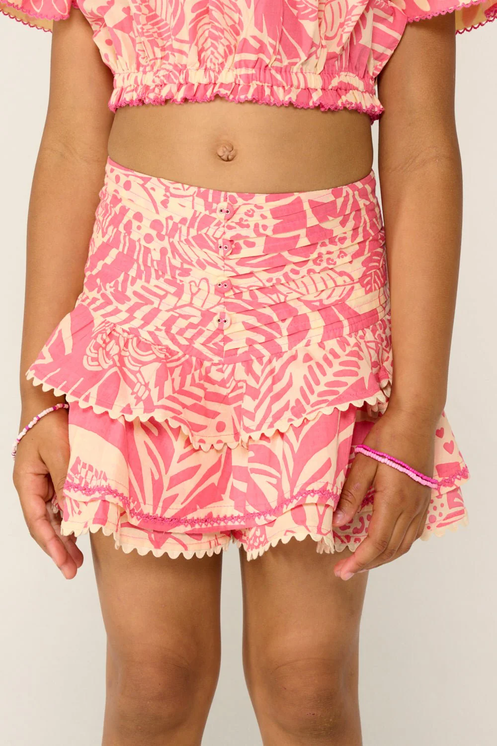 Mini Skirt Alizee for girls - Pink Toucan - Image 4