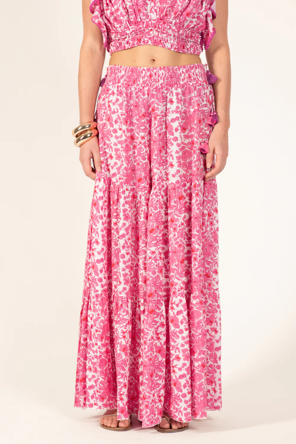 Pant Soledad - Pink Aquaflora - Image 5