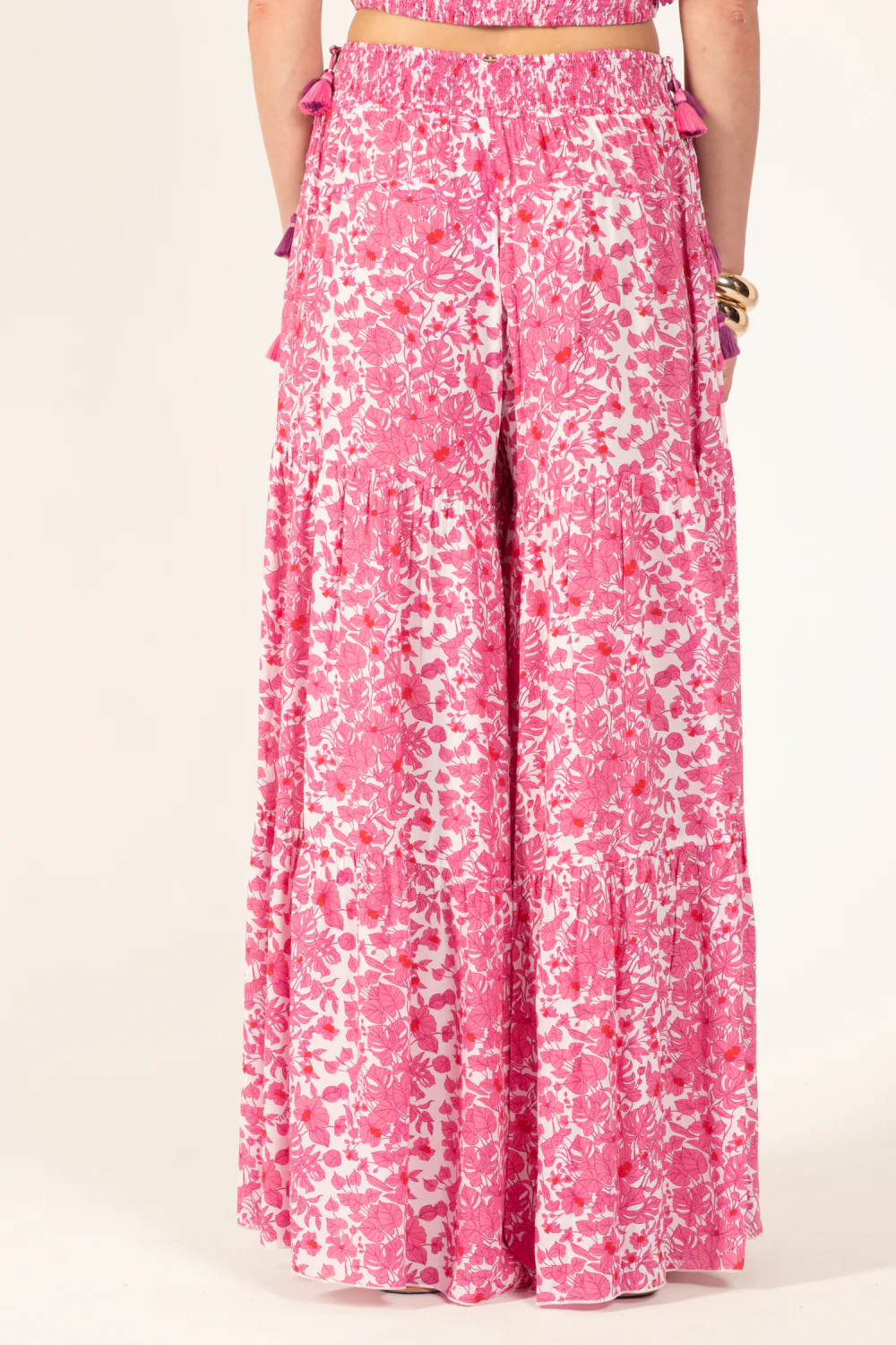 Pant Soledad - Pink Aquaflora - Image 8