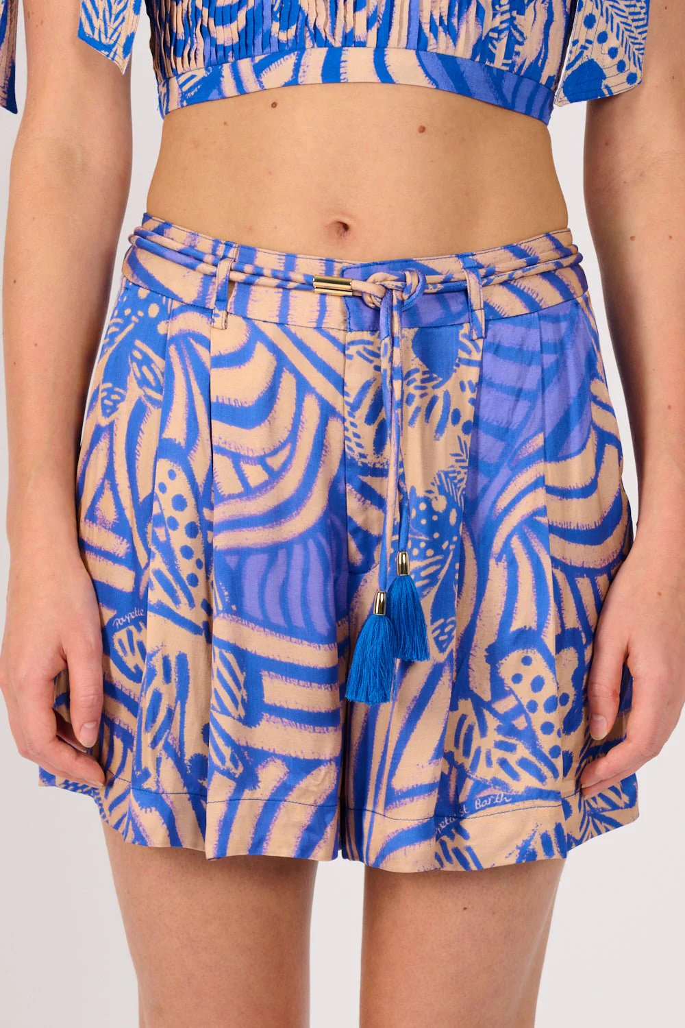 Short Chantal - Blue Japonism - Image 3