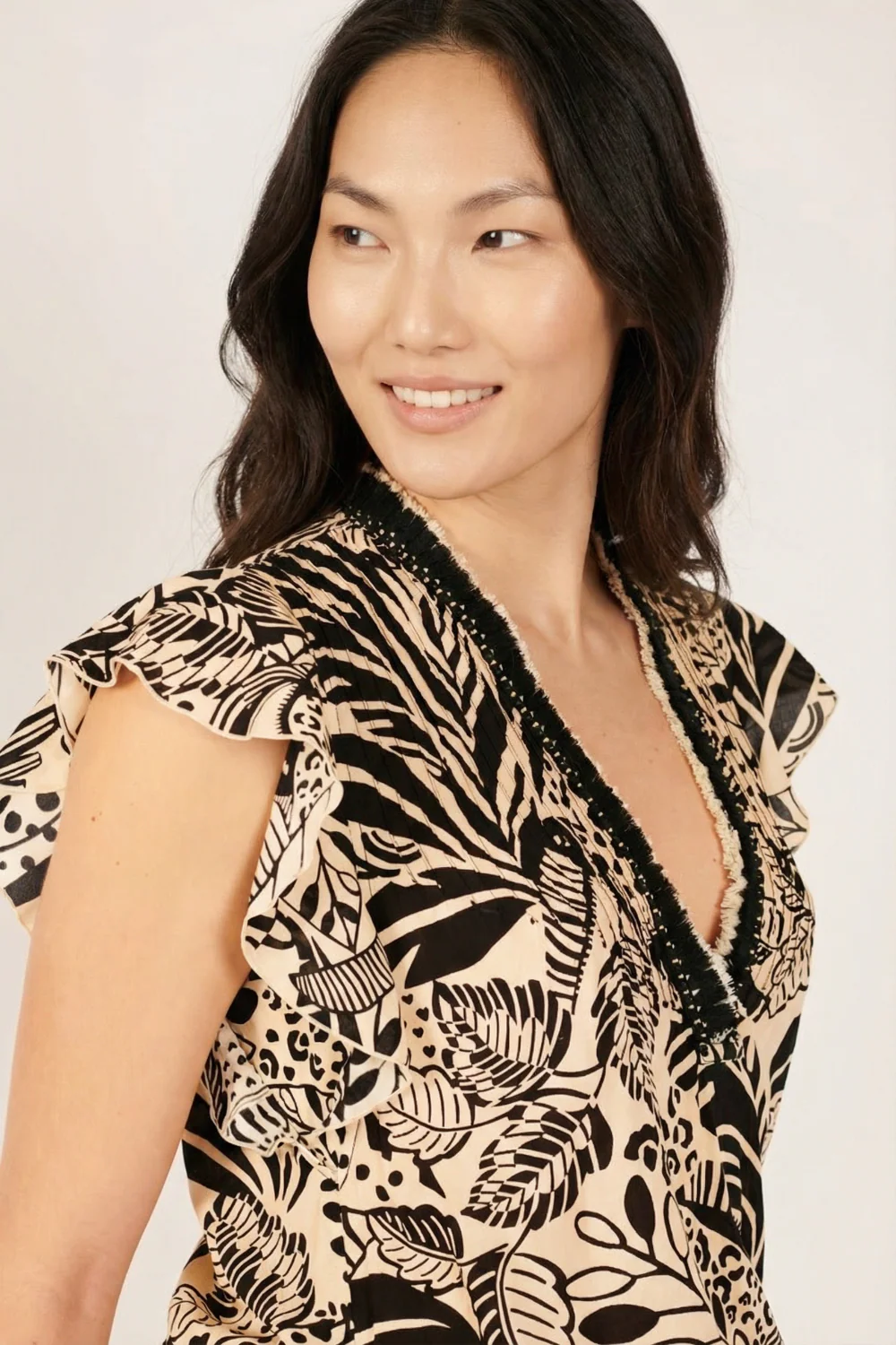 Short Jumpsuit Sasha - Black Toucan - Image 3