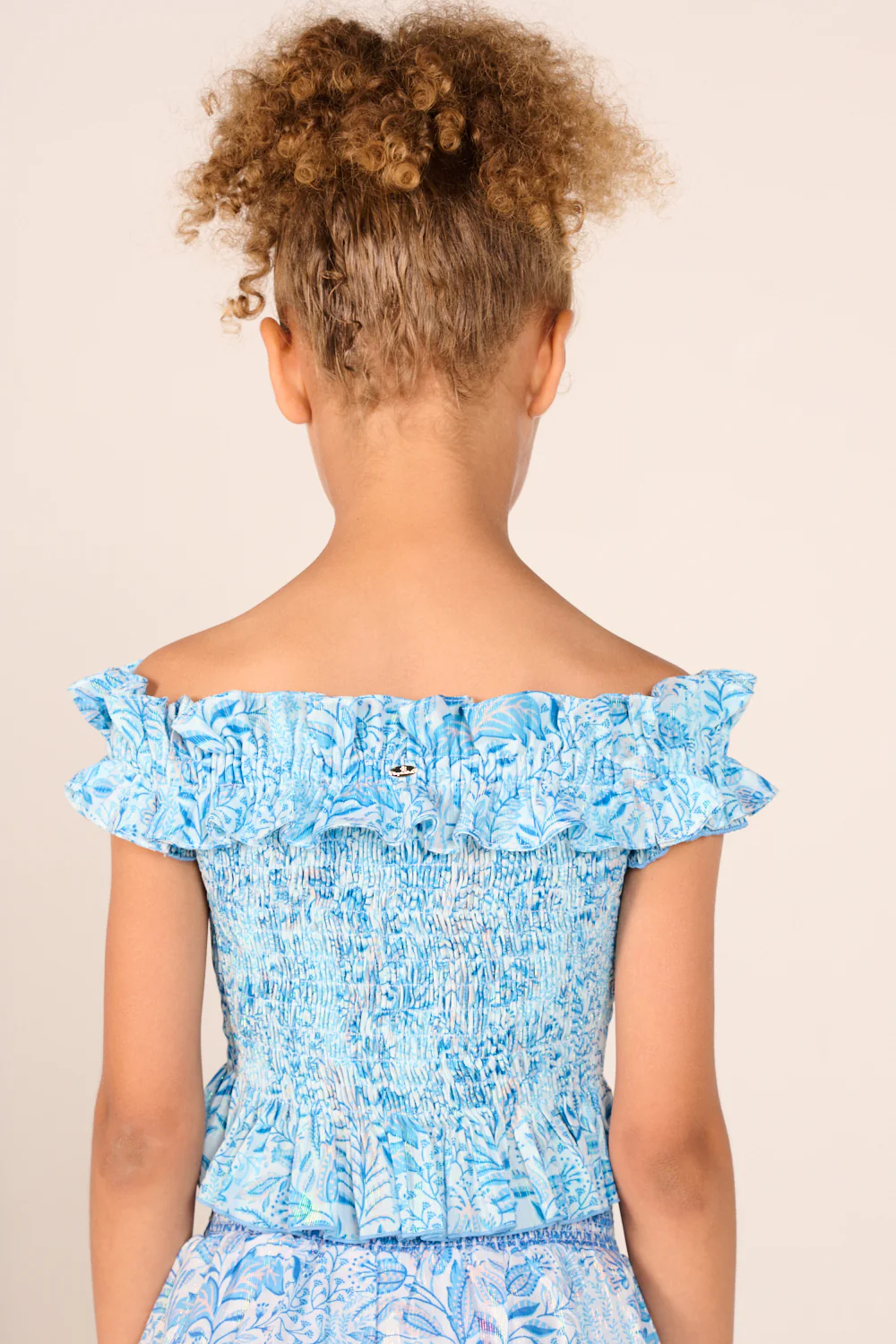 Top Alitza for girls - Blue Palmarosa - Image 4