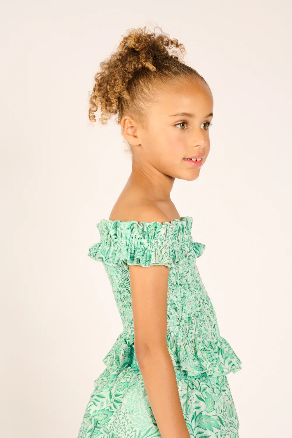 Top Alitza for girls - Green Palmarosa - Image 4