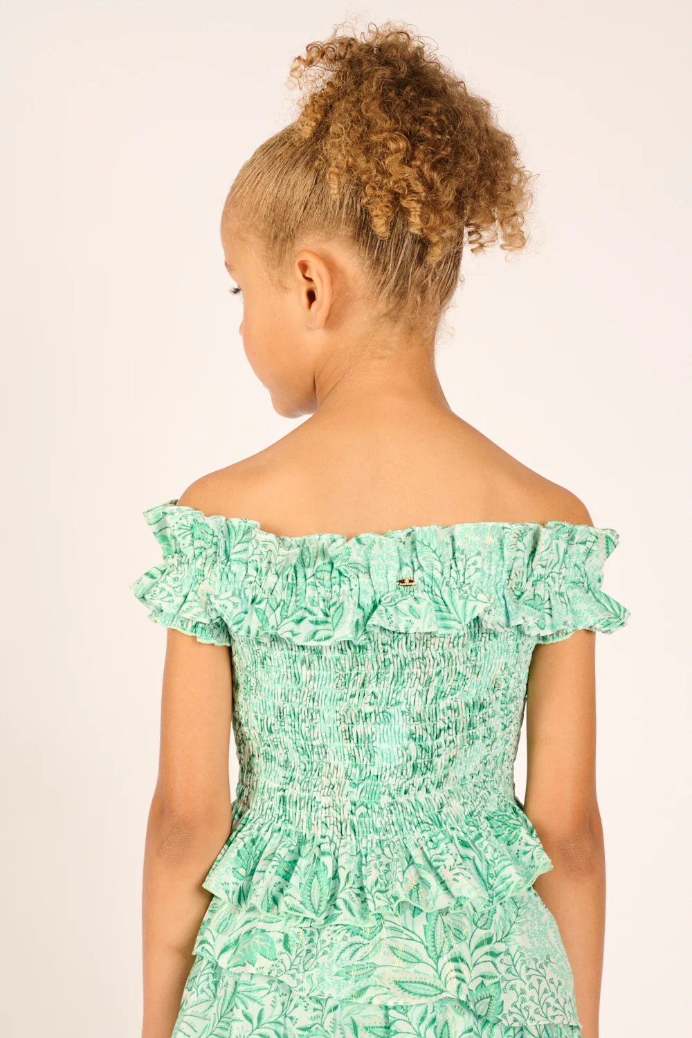 Top Alitza for girls - Green Palmarosa - Image 6