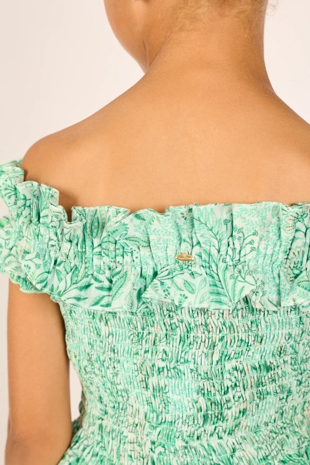 Top Alitza for girls - Green Palmarosa - Image 7